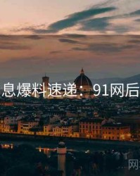 一线消息爆料速递：91网后续追踪