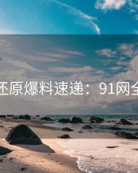 数据还原爆料速递：91网全纪录