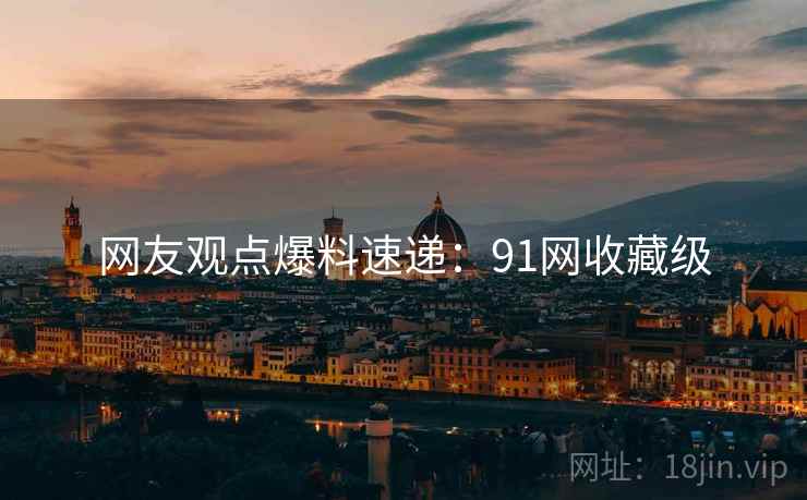 网友观点爆料速递：91网收藏级
