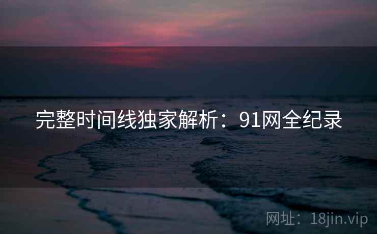 完整时间线独家解析：91网全纪录