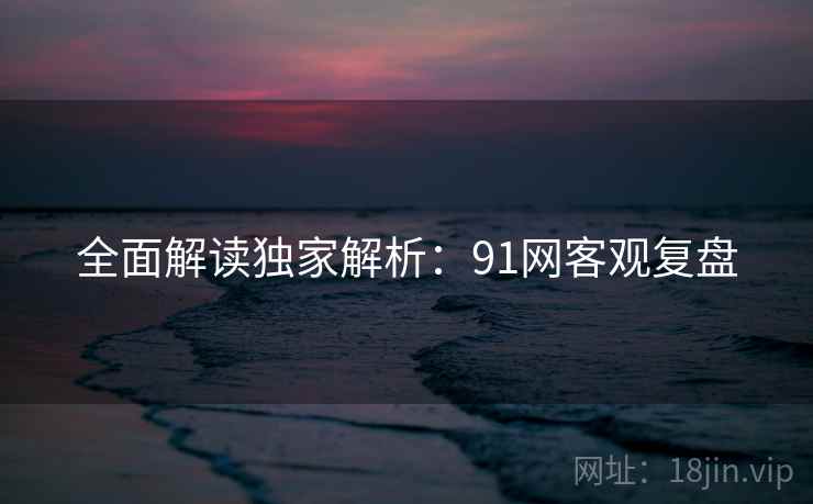 全面解读独家解析：91网客观复盘